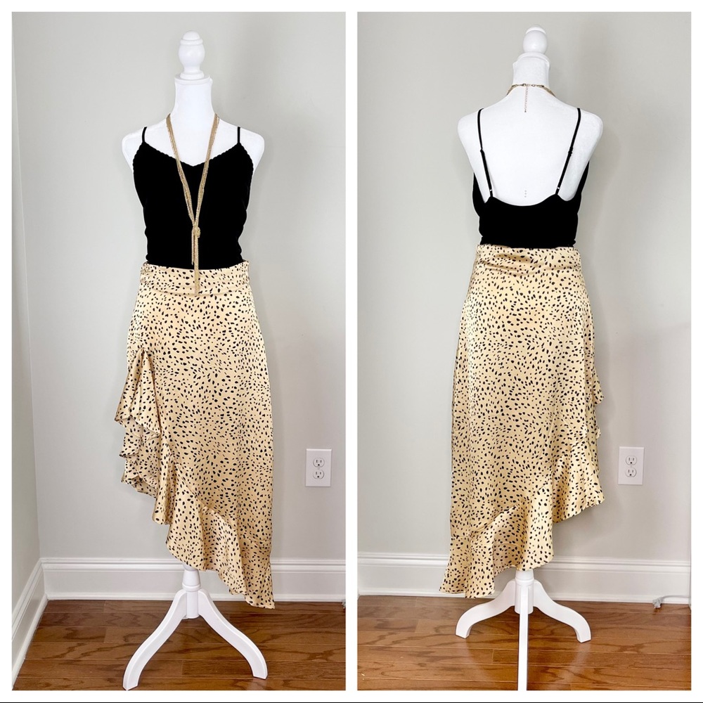 Leopard Print Skirt